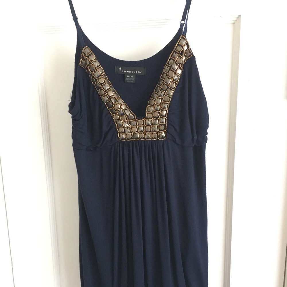 Forever 21 gilded top